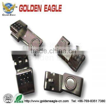 injection molded plastic electronic component assembly