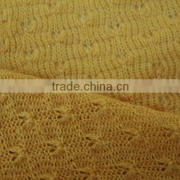 knitted acrylic textile fabric