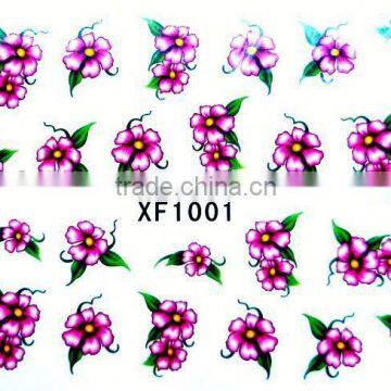 XF Series Valentine's Day bride design water transfer nail art sticker & decals