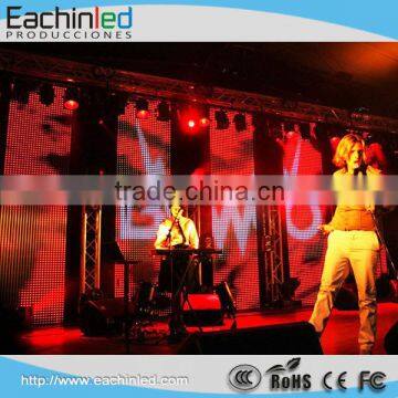 Indoor P3 Rental LED Curtain for Stage Background