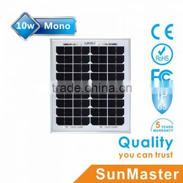 SunMaster 10w Mono Solar Panel SM10M