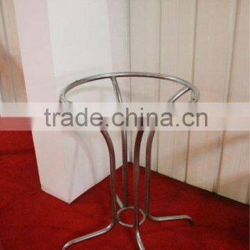 chromed bar table frame