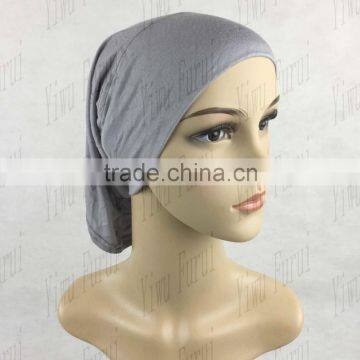 Wholesale New Charming Hijab Tube Turban Hats Arrvial Under Scarf Bonnet Inner Muslim Jersey Caps photo-5