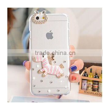 cute zebra crystal gift mobile phone shell