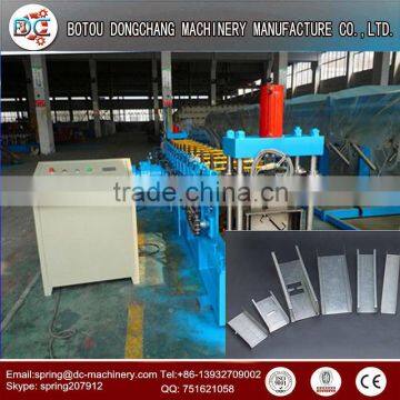 Hydraulic Cutting Steel Profile Channel Shape Metal C Purlin Roll Forming Machine photo-2
