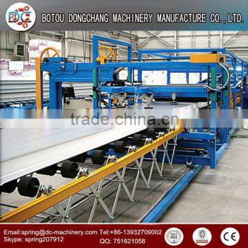 Aluminum composite panel machine