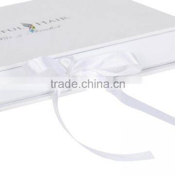 White Customized Hair Extension Packaging Box photo-5