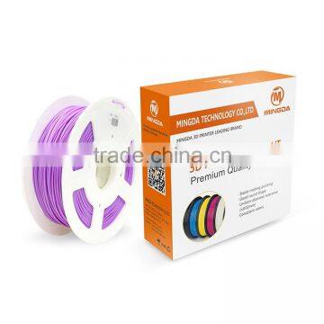 Chinese leading manufacturers 1.75mm PLA ABS bright coloful high quality 3d printer filament pla for sale