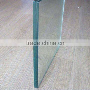 Glass laminated