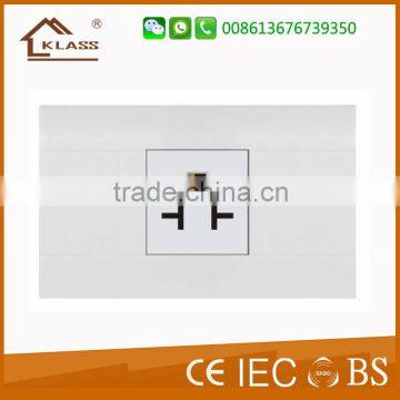 2015 European Style Schuko Electrical Socket IP20 Mechanism, 118-KA3 White photo-3
