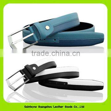 16248 Wholesale Leather Belt Straps Buckle Genuine Leather Mens Business Belt photo-5