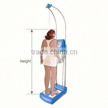 2016 New product GS6.6 hot new products body analyzer machine /bmi height weight machine /body scan us body fat controller