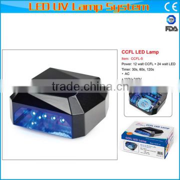 Professional led uv nail lamp/light for nails ccfl