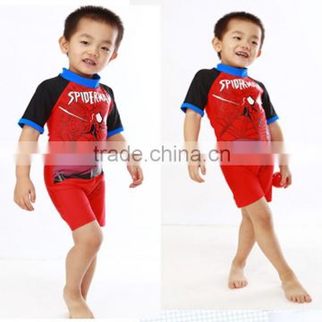 Top quality UV protection lycra swiming and breach kids rash guard