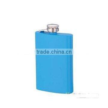 6oz trendy stainless steel hunting flask