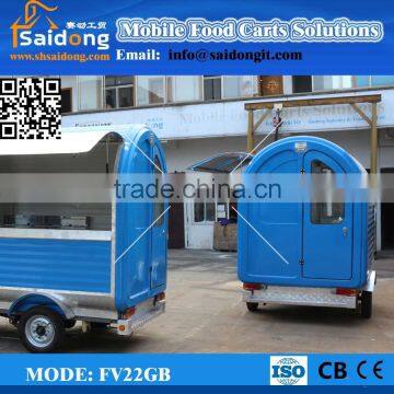 Gasoline Power Food Cart/Motorcycle Food Cart/Stainless Steel Tricycle Cart for Sale photo-3