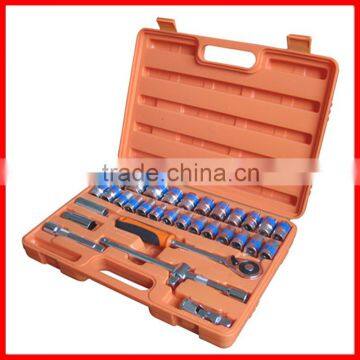 32pc 1/2"Dr. Dual Color Socket Set