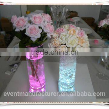 New Square Color Changing Led Centerpiece Light Office Table Decoration photo-3