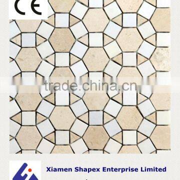 Golden Select Glass Ceramic Mosaic Wall Tile for Sale photo-4