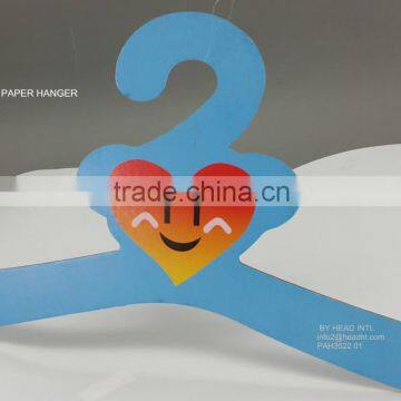 Our HEAD paper hangers are Made of paperwith clean lines and sturdy shape,especially design for shirt clothes