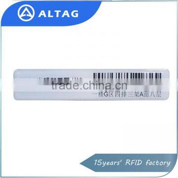 passive smart Alien H3 chip rfid supermarket shelf label for management