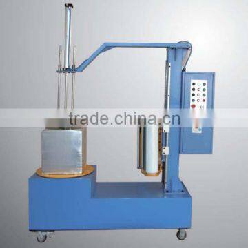 Exported standard mini type stretch film overwrapping machine