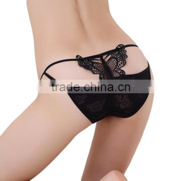 G String Sexy Underwear Women Lace Transprent Low Waist Thongs Sexy Underwear Briefs Ultra-thin Brand Lace Thong Female