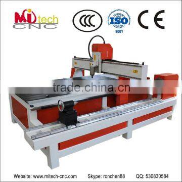 Hot sale hobby 4 axis wood cnc router with rotary for 2015