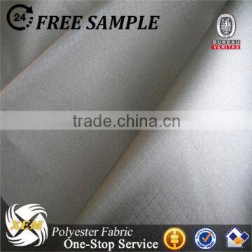 Antistatic silver polyester conductive ripstop fabric for electronic products