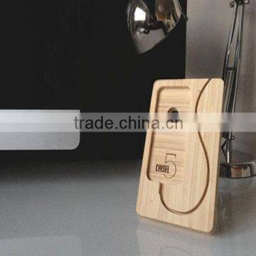 Welcome custom Solid wood phone holder Wooden mobile phone holders Wooden phone holder