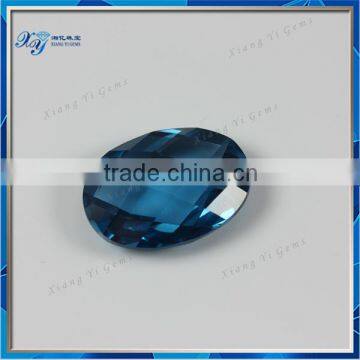 wuzhou 120# oval cut synthetic spinel rough wholesale in China