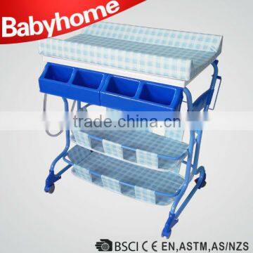 multi function EN standard folding baby diaper changing table