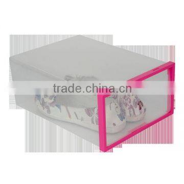 2016 Popular Online Plastic PP Shoe Box Foldable Manufacturer