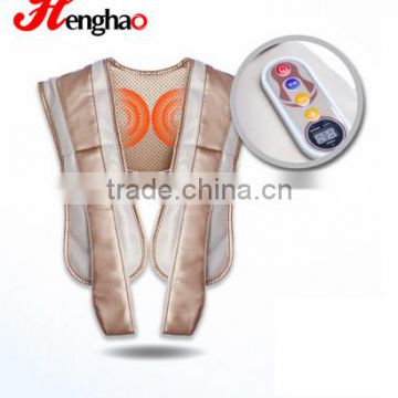 Full Body Shiatsu Massage Cushion Muscles Kneading Massage Shawl Neck Back Shoulder Shiatsu Vibration Massager with Heat