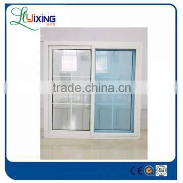 China custom high quality pvc sliding windows and doors with roll up shutters
