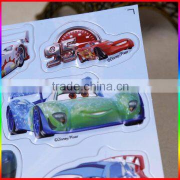 Supplier 3D Car Design Blister Sticker photo-3