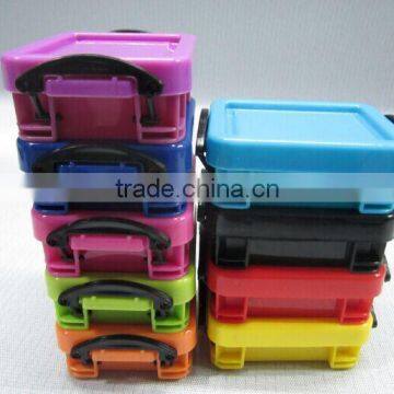 Plastic mini multi-purpose stackable storage box #TG80890