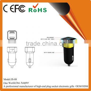 Mini shape design usb car charger for iphone car battery charger USB car charger