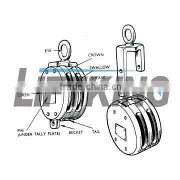 Regular Wood Pulley Block photo-2