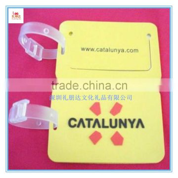 Wholesale reusable soft silicone luggage tag, Customized reusable soft silicone bag tages, reusable soft silicone baggage tages