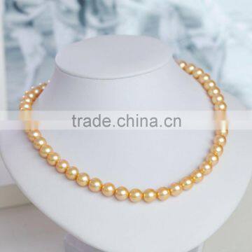 white color high luster gold chain necklace for wedding jewelry wholesale