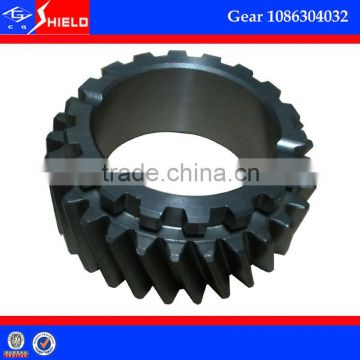 Main shaft gear 6 speed for gearbox s6-80 zhongtong bus spare part 1086304032.