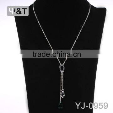 fashion 925 sterling silver charm necklaces 925 sterling silver diamond necklaces handmade facetory price necklaces
