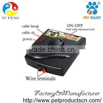 wholesale products Underground Electric Dog Fence 2 Shock Collars Waterproof Hidden System