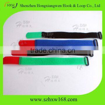 20*250mm Buckle Wire Management Releasable Tie Wraps photo-3
