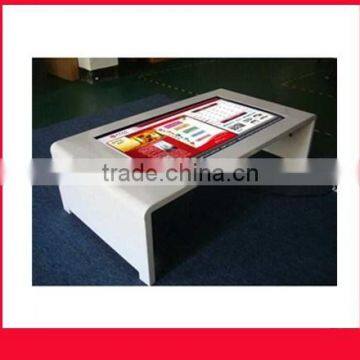 six-point interactive touch screen LED desk design player with windows7 system