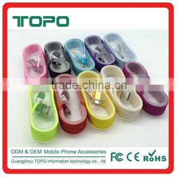 Data line USB cable data line charging line for android for apple molible phone Micro USB Cable