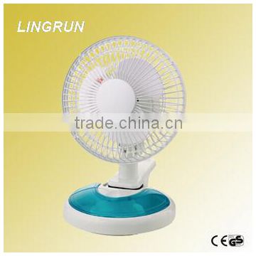 6 inch electric clip table fan