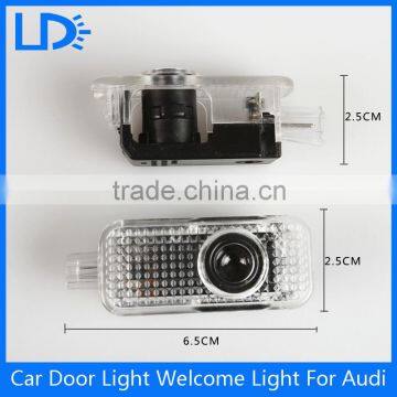 Newest Custom Ghost Shadow Door Light 3d Led Logo Projector Laser Light Car Logo Led Courtesy Light For Audi photo-3