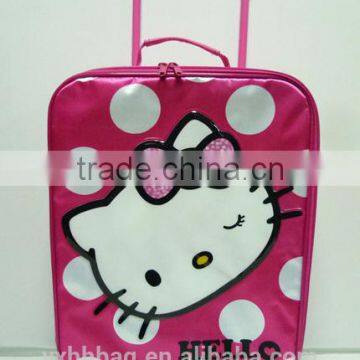 Hello kitty trolley luggage girl travel luggage school trolley bag(YX-Z027)